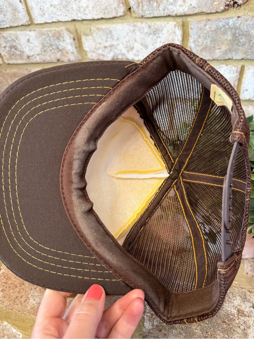 Vintage | Florida Trucker Hat - Brown, Yellow & White